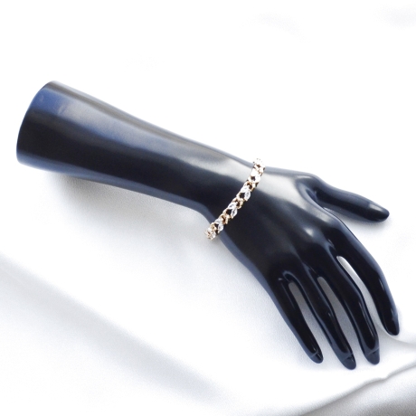 18K Vergoldete Armbänder Eleganter Damenschmuck Für Frauen