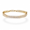 18K Vergoldete Armbänder Stilvoll Und Vielseitig Tragbar
