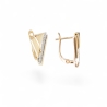 18K Vergoldete Ohrringe – Moderner Goldschmuck mit Eleganz