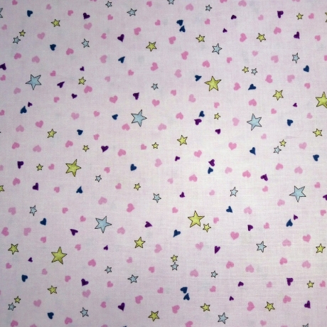 Rainbow Dreams tiny stars & hearts - versch. Farben