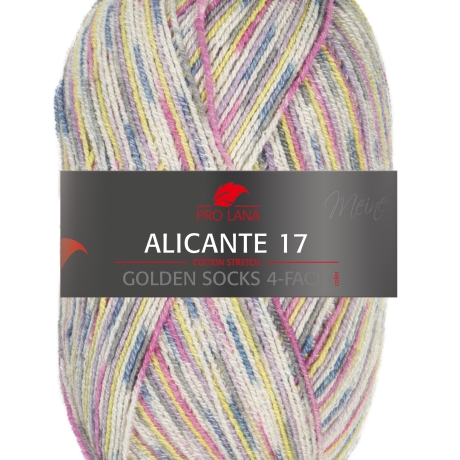 PRO LANA  Alicante 17 4-fädige Sockenwolle Fb. 1001