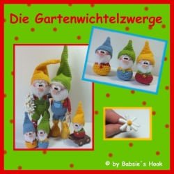 Häkelanleitung ♡ Die Gartenwichtelzwerge♡ 