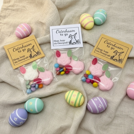 Gastgeschenk Ostern-kleines Ostergeschenk, Vegan, Oster Mitgebsel