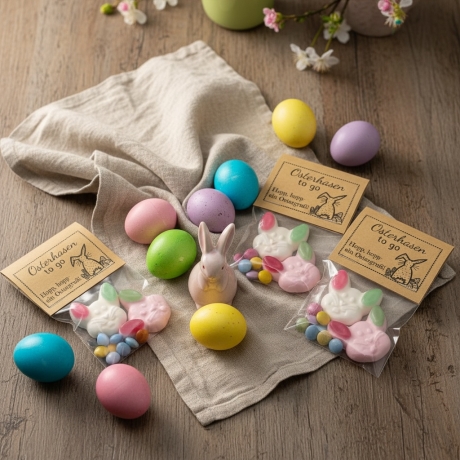 Gastgeschenk Ostern-kleines Ostergeschenk, Vegan, Oster Mitgebsel