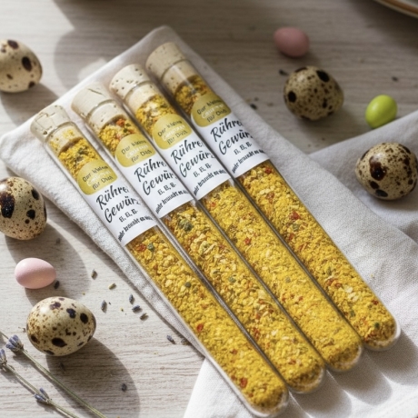 Edles Gourmet Rührei Gewürze im Reagenzglas/Ostern/Giveaway