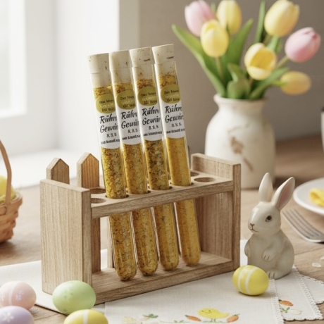 Edles Gourmet Rührei Gewürze im Reagenzglas/Ostern/Giveaway