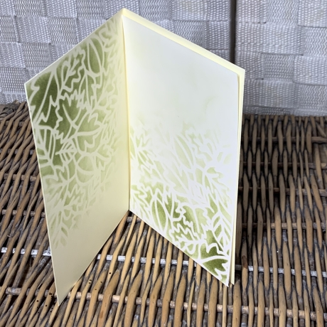 Karte - Schönen Geburtstag - Sommer - Herbst - 3D Effekt