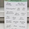 Stickerbogen Happy Birthday