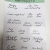 Stickerbogen Happy Birthday