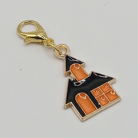 Geisterhaus Clip Anhänger Bettelarmband Halloween Charm