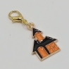 Geisterhaus Clip Anhänger Bettelarmband Halloween Charm