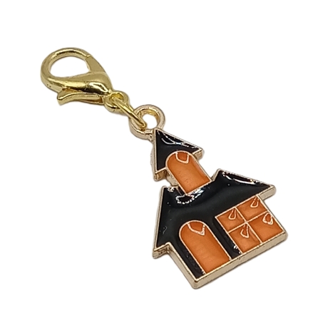 Geisterhaus Clip Anhänger Bettelarmband Halloween Charm