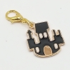 Geisterschloss Clip Anhänger Bettelarmband Halloween Charm