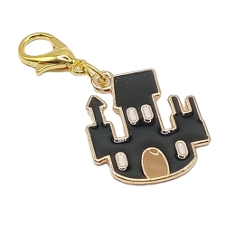 Geisterschloss Clip Anhänger Bettelarmband Halloween Charm