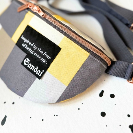 UNIKAT / Crossbag/ HipBag /Crossbody /Bauchtasche /Feiertasche