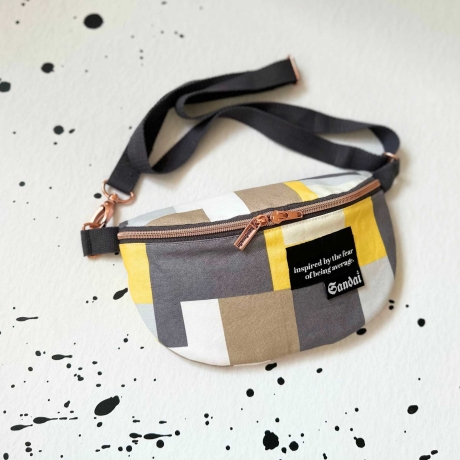 UNIKAT / Crossbag/ HipBag /Crossbody /Bauchtasche /Feiertasche