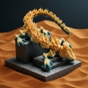 Gelenkiger Drache – Einzigartiges Sammlermodell aus PLA, 37 cm