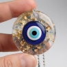 Das wachende Auge – Nazar-Amulett mit Blattgold, handgefertigt