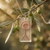 Ein Begleiter für den Weg – Indalo-Amulett Kupferdraht, handmade