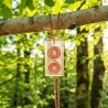 Im Fluss des Lebens – Kupfer-Spiralen-Amulett, handgefertigt