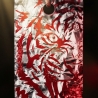 Tiger-Amulett Rot Silber – Kraft-Symbol m. Bergkristall handmade