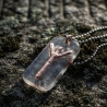 Wachsamer Schutz – Algiz-Runen-Amulett aus Kupfer, handgefertigt