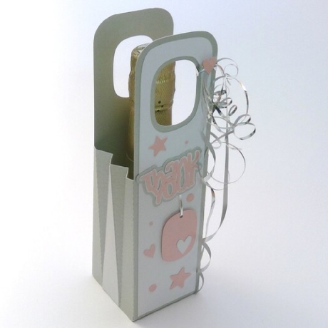 Geschenk Tasche Plotterdatei SVG DXF 