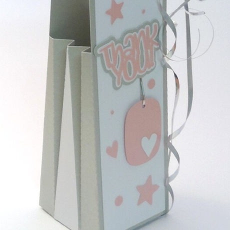 Geschenk Tasche Plotterdatei SVG DXF 