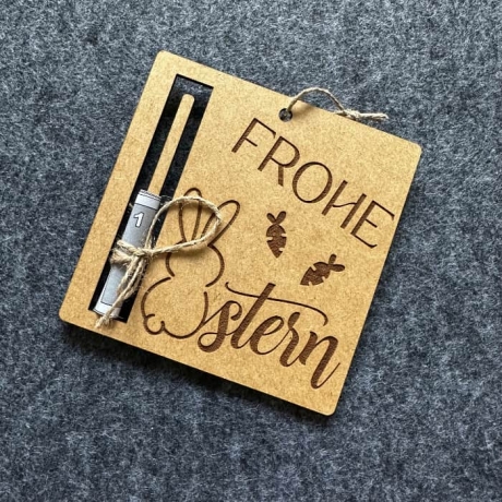 Geschenkkarte Frohe Ostern