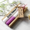 Geschenkset zum Muttertag ~ Kerzen | Holzbox