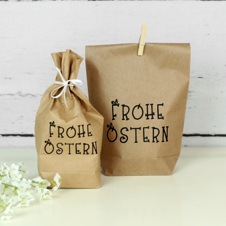 Geschenktüten Frohe Ostern ~ Geschenkverpackung | Ostertüten