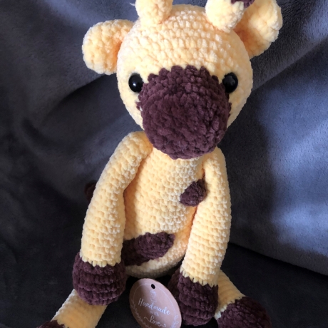 Kuscheltier Giraffe gehäkelt  Geschenk Kind neu Amigurumi