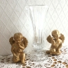 Vase Kristallvase Trompetenvase aus den 50er/60er Jahren