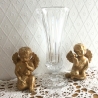 Vase Kristallvase Trompetenvase aus den 50er/60er Jahren
