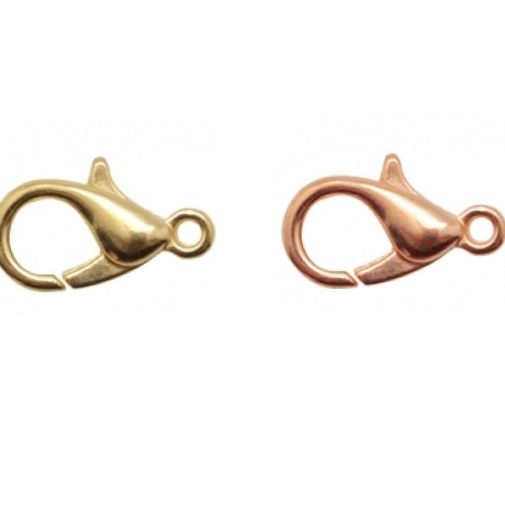 Karabiner Gold Rose 4Stk. 5x10mm