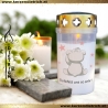 Grablicht Kinder 5r | personalisierbar | Kerze | Sternenkind