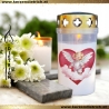 Grablicht Kinder 9r | personalisierbar | Kerze | Sternenkind