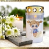 Grablicht Kinder 13 | personalisierbar | Kerze | Sternenkind