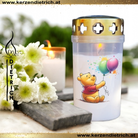 Grablicht Kinder 19 | personalisierbar | Kerze | Sternenkind