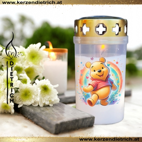 Grablicht Kinder 20 | personalisierbar | Kerze | Sternenkind