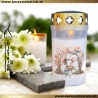Grablicht Maus | personalisierbar | Tiere 5 | Kerze Friedhof