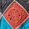 Gehäkelte Tasche , Granny Square, Shopper