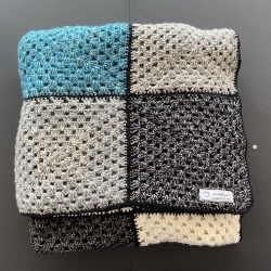 Große Häkeldecke aus Granny Squares -1- Große Häkeldecke aus Granny Squares -1-