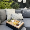 Sofa Butler - Couch Tablett - Bierkiste - Korpus dunkelgrau - NEU