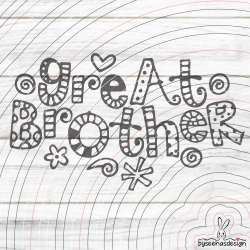 Great Brother Plotterdatei SVG DXF 