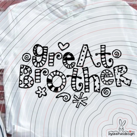 Great Brother Plotterdatei SVG DXF 