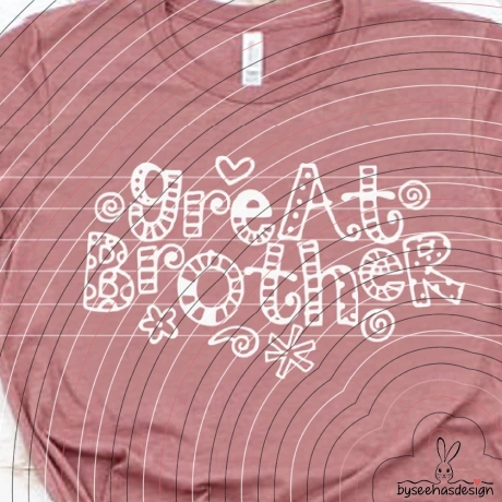 Great Brother Plotterdatei SVG DXF 