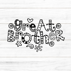 Great Brother Plotterdatei SVG DXF FCM Great Brother Plotterdatei SVG DXF FCM
