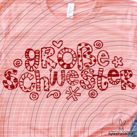 Große Schwester Plotterdatei SVG DXF 