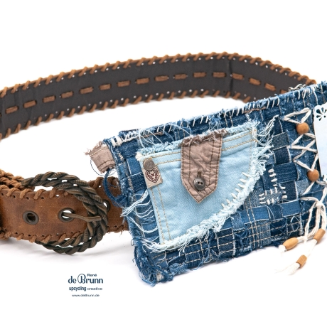 UPCYCLING Jeans Gürteltasche